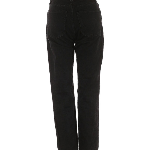 Sezane Denim - Sezane Black Women's Jeans - Straight Leg